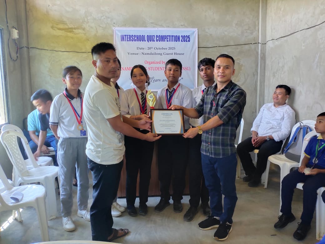 Winner of Interschool quiz competition